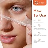 Turmeric & Collagen Overnight Peel-Off Mask – Retinol and Adenosine | Hydrating Brightening Facial Mask for Dull Skin | Vegan Formula with Honey Protein – Even Skin Tone& Tightening - Image 4