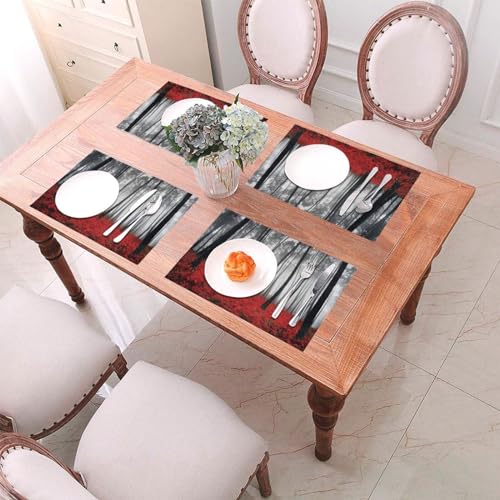 Sets de table forêt fantastique de qualité supérieure pour dîneurs