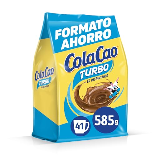ColaCao, Turbo Cacao Instantáneo y sin Grumitos - Formato Ahorro - 585g