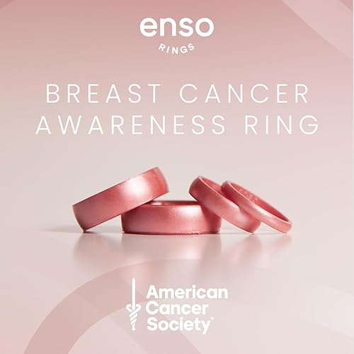 Miniatura 2 de Enso Rings - Anillo de silicona con elementos finos infundido con elementos preciosos, alianza apilable de boda, anillo de compromiso, 1164 pulgadas