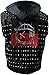 Dedsec Wrench Shawn Baichoo Black Leather Vest Watch Dogs 2 Inspired Sleeveless Jacket for Men (US, Alpha, X-Large, Regular, Regular, Leather)