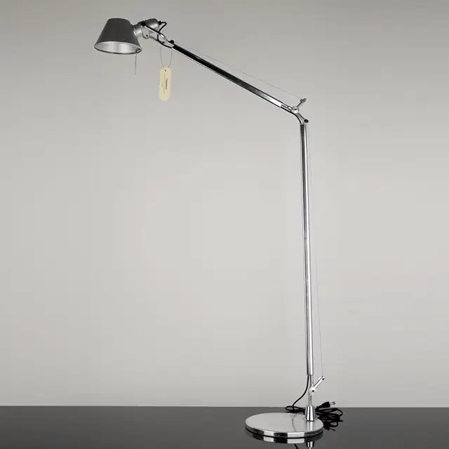 Artemide Tolomeo Lettura Lampada da Terra in Alluminio, E27, 70W, H max 167 cm