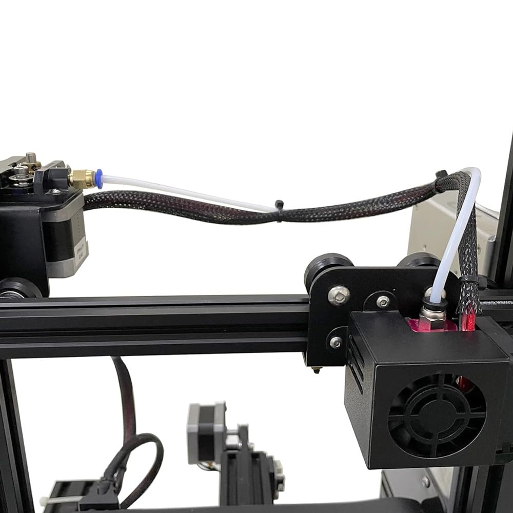 5 Metry 3D Drukarka PTFE Teflonowa Rurka, z 10 Sztuk PC4-M6 Pneumatyczne Złącze i 10 Sztuk PC4-M10 Pneumatyczne Złącze