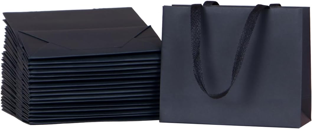 6pcs 21.7x6.1x15.7 (4) Extra Large Size Gift Bags with Cotton Handles, Thick, Sturdy, Giant, Jumbo Paper Bags for Wedding, Birthday, Party
