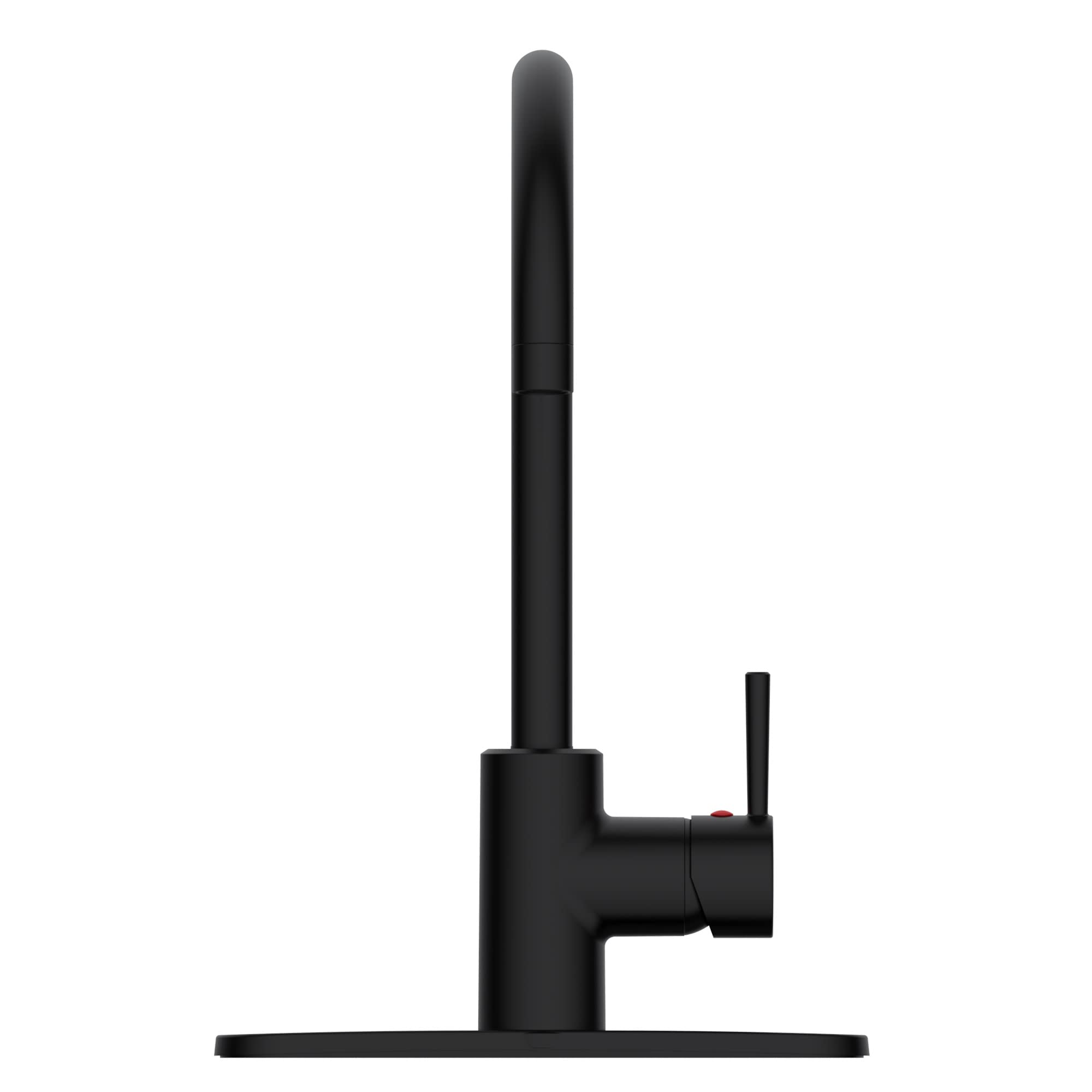 Design House 595678 Grifos De Cocina, Negro Mate