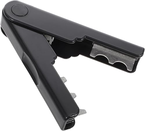 Removedor de espinas y alicates para quitar espinas, removedor de espinas de hojas de rosa, herramienta de extracción de espinas y hojas, color negro