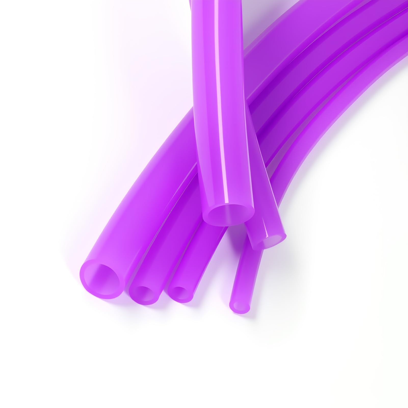 Silicone Tubes,9.84Ft 5/16" ID×25/64" OD (8mm×10mm) Purple Food Grade Silicone tubing,For Food Grade Soft Milk Beer Drink,Home Brewing Wine making, Engine,Fish Tank Air Pump