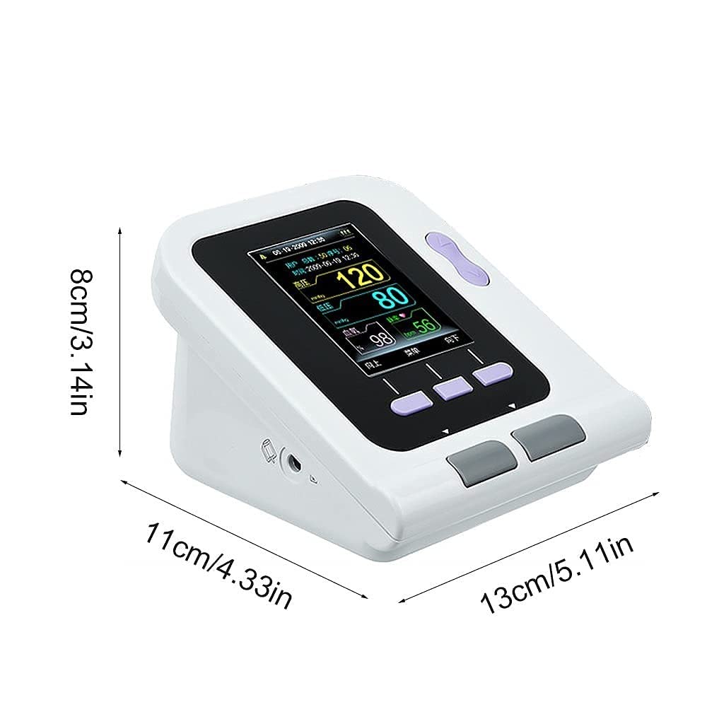 Pulsossimetro Pulsossimetro Portatile da Dito per Adulti E Bambini Spo2 Accurato E Frequenza Del Polso Ossigeno Nel Sangue E Pressione Sanguigna con Display A LED