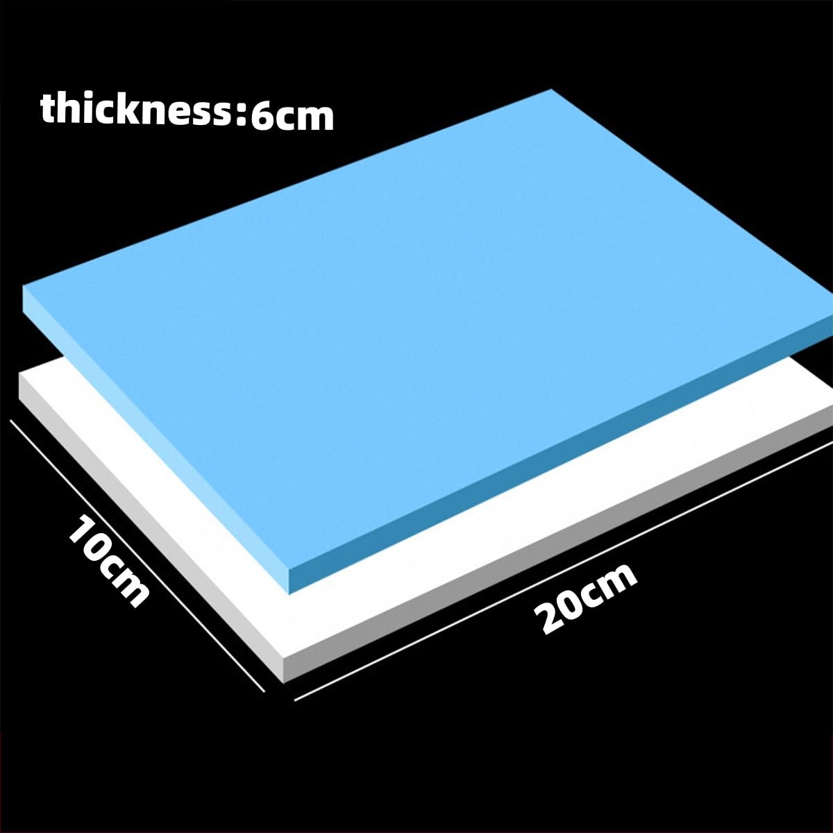 Blaue Schaumstoffplatten, Hochdichte Foam Board Platten für DIY Projekte