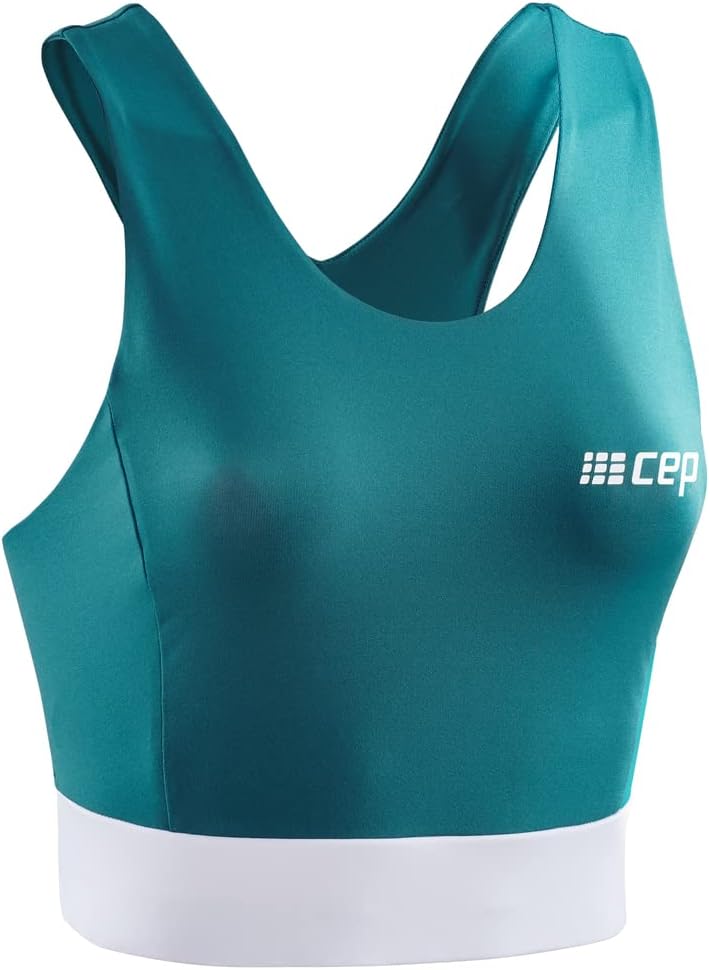 CEP training shirt, crop top, petrol, women, XS
