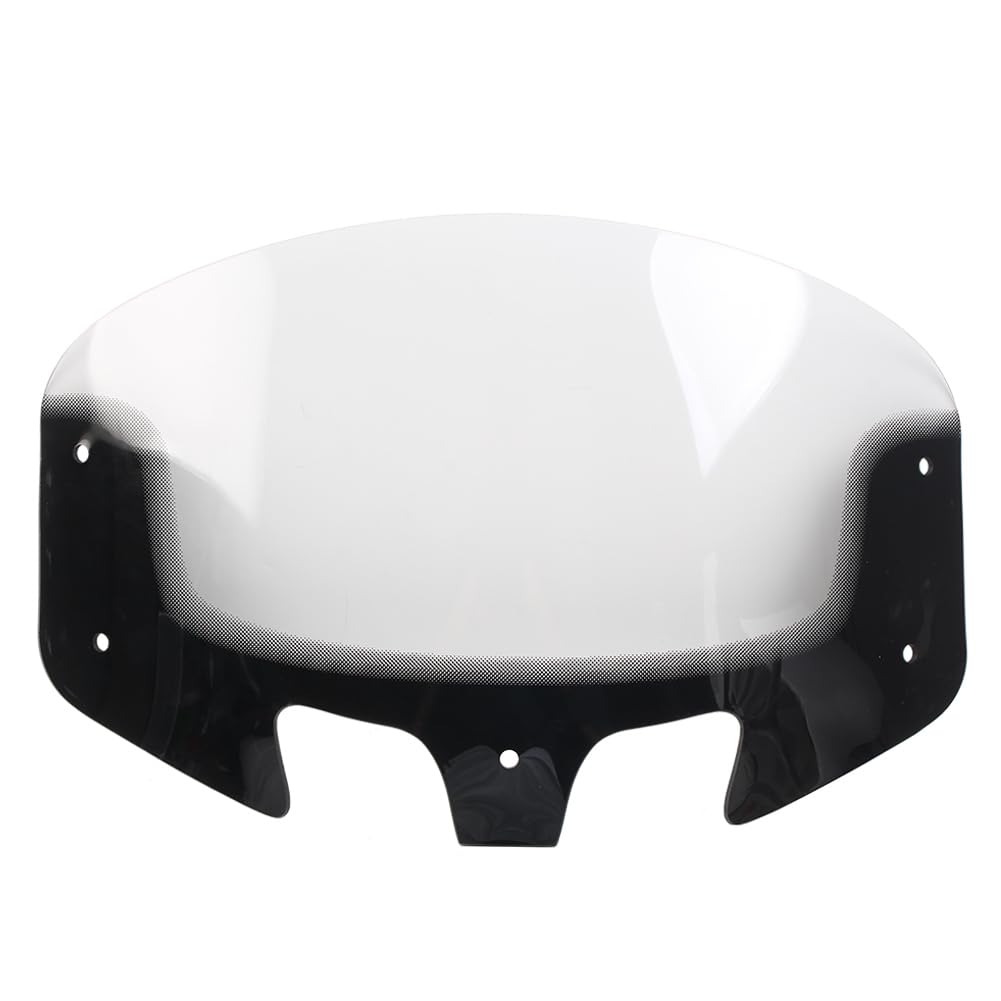 FSFY Motorcycle Windscreen Wind Deflector Fairing Windshield,Windshield Windscreen Replacement For Indian Chieftain 14-19 Roadmaster 15-19,Gradient Clear