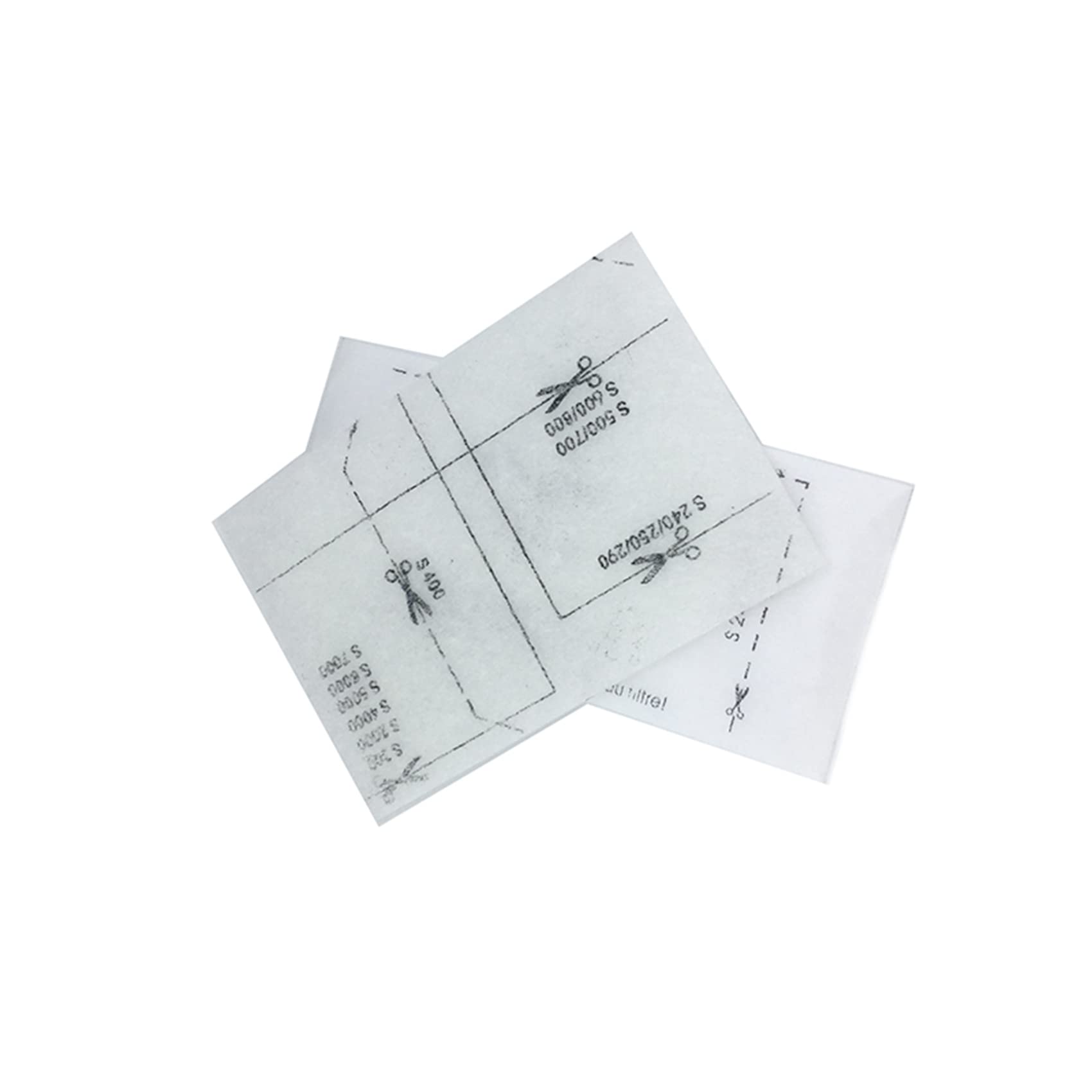 Filtro de Motor Universal Accesorio de Aspiradora Reemplazable de 100Pares para