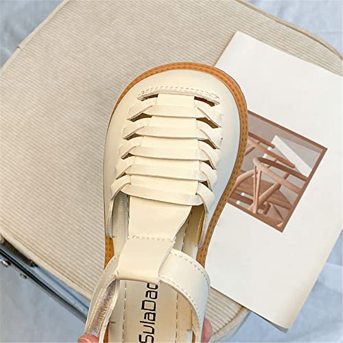 Girls Sandals Casual Shoes Bowknots Flat Sandals Light Weight Summer Dress Shoes Little Toddler Girl Dress Shoe4