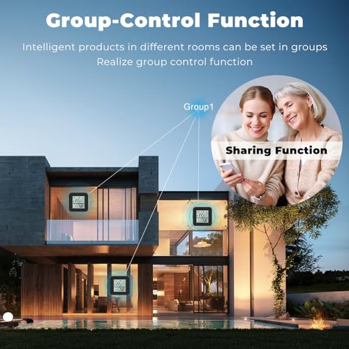 Controle Remoto Universal 3 EM 1 Wifi &Bluetooth Smart IR, Sensor de Temperatura e Umidade, Display