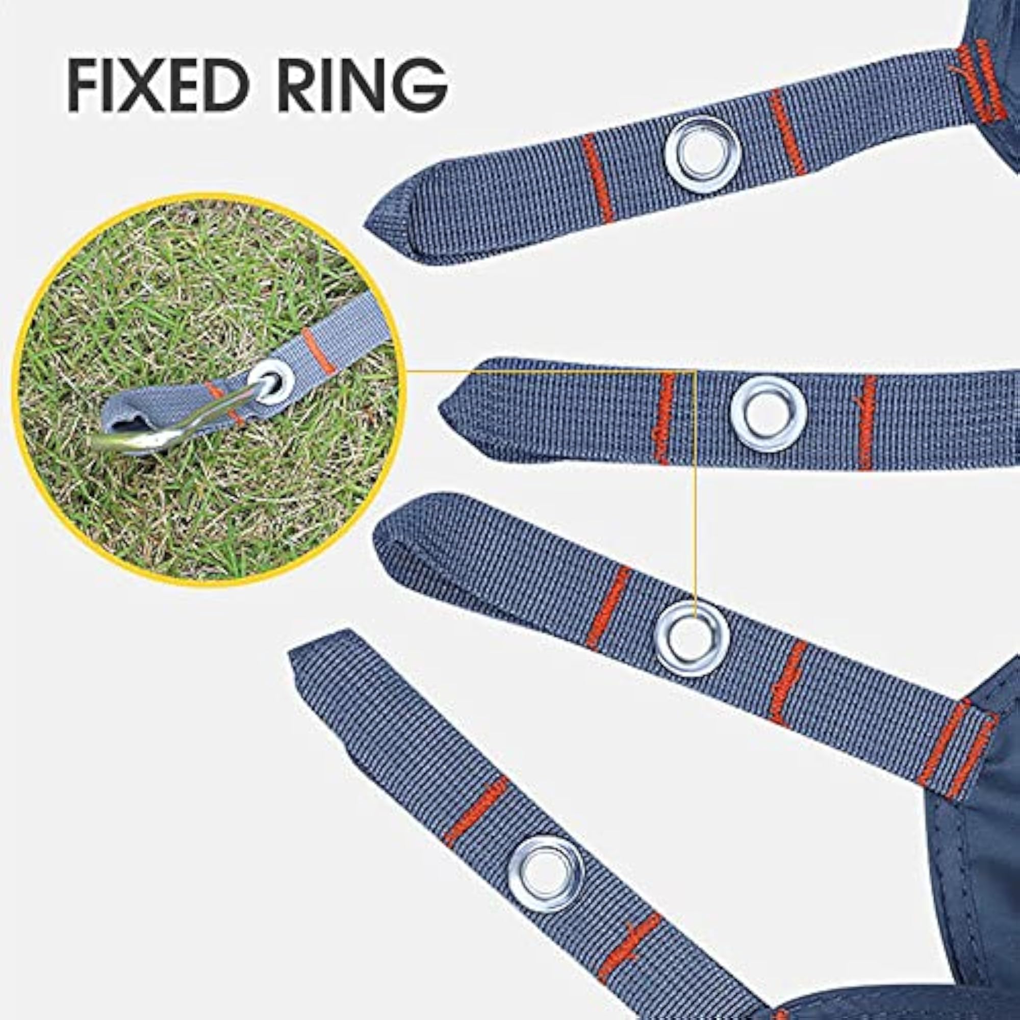 Waterproof Tear-Resistant Tent Tarp for Outdoor Use