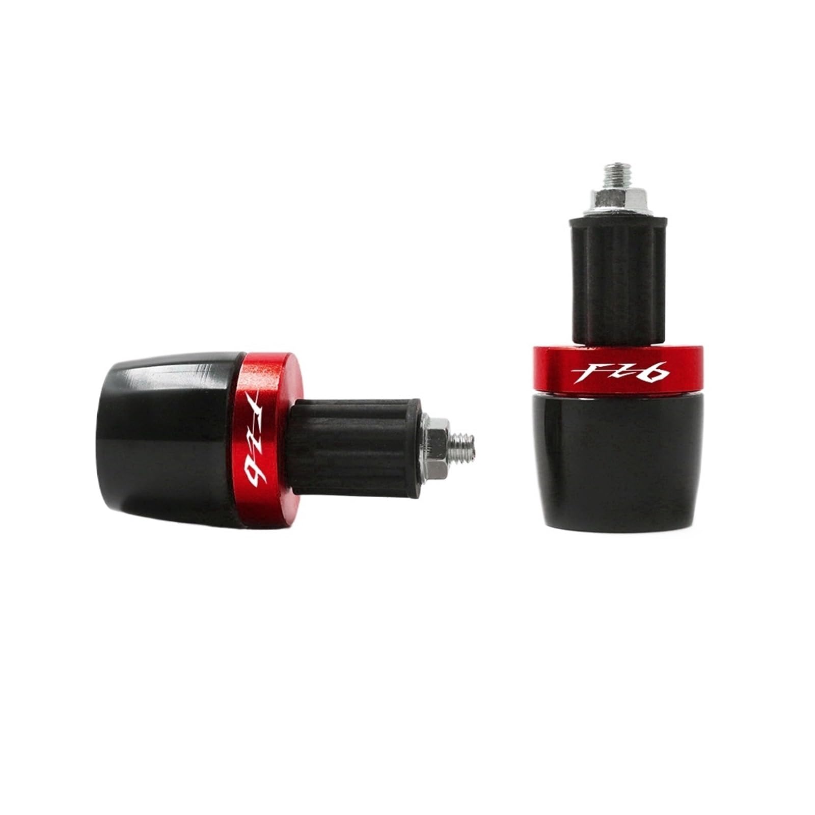 Moto Manubrio Estremità Spina Moto 7 8"22mm Manopole Manubrio Estremità Universale Manubrio Contrappeso Tappi Terminali Slider Per YAM&AHA FZ6 FAZ&ER FZ6R FZ 6