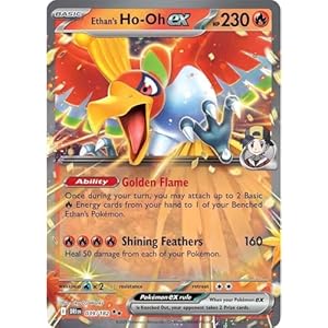 Pokemon – Ethan’s Ho-Oh ex – 039/182 – Destined Rivals – Double Rare – Single Card
