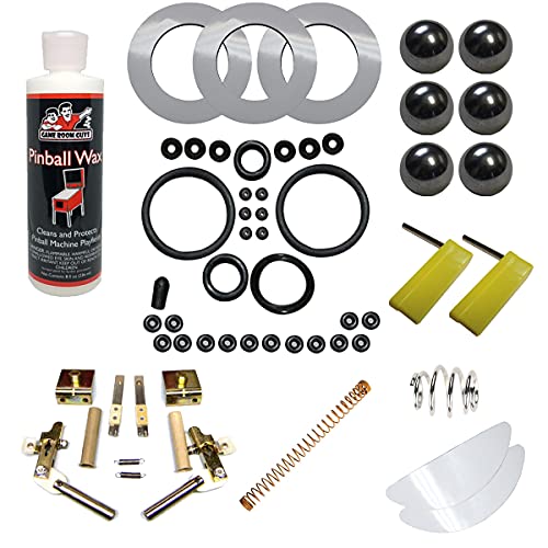 Game Room Guys 2018 Stern Black Premium Maintenance Kit Compatible with Deadpool Pro Pinball Machine