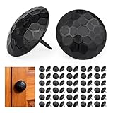 60 Pcs 1.5 Inch Clavos Large Round Iron Decorative Nails, Rustic Nails Furniture Tacks, Antique Clavos Decorative Nails for Wood,Shutters, Faux Wood Beams, Gates and Furniture