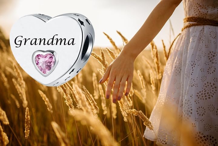 Always in Heart Charm There Pink Crystal Love Bead fit Pandora Charms Bracelet for Women - Image 5