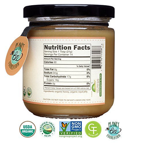 Greenbow Organic Honey With Royal Jelly 11Oz #TOP1