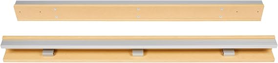 Woodhaven 3010 Rail Kit | 48 long, includes mdf fence and base rails, two 48 aluminum double tracks, connect for longer capacity