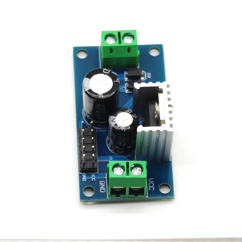 Fasizi Lot De 4 Modules Régulateurs L7805 LM7805 5V - Convertisseur Tension