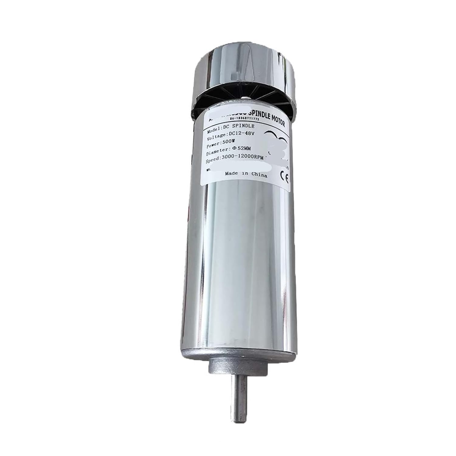 500W air-Cooled Spindle Motor 0.5KW DC Motor CNC DC12V-48V high Torque