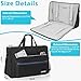 AKOZLIN LCD Screens/TVs(up to 2) Transport Tote Bag for 24" Displays Padded Monitor Carrying Case (NOT FOR IMAC) Travel Bag With Shoulder Strap,Large Accessories Pocket