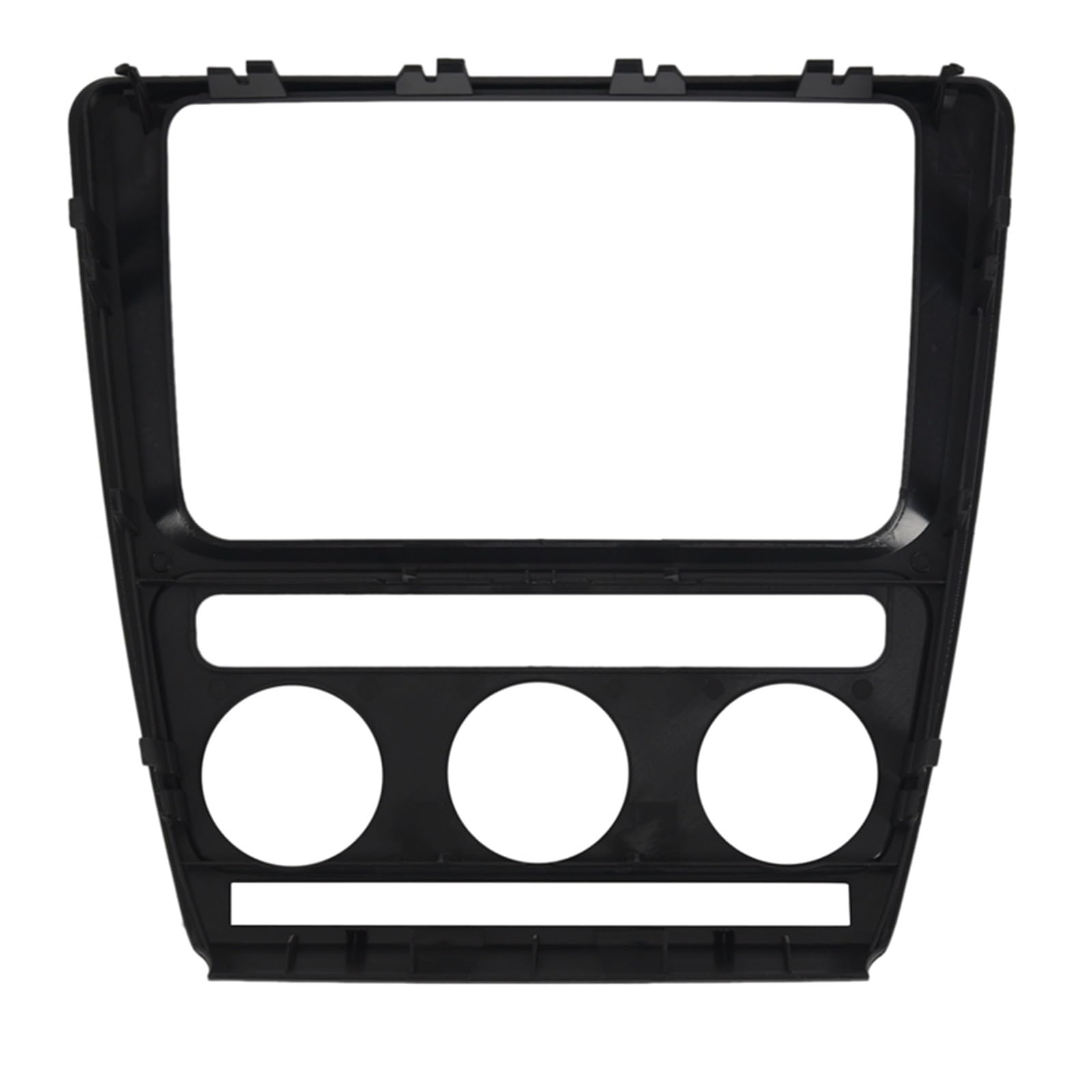 Rama radia samochodowego 2 Din Panel radia samochodowego Deska rozdzielcza Rama płyty pasuje do Skoda Octavia 2004-2010 Panel Wnętrze Części