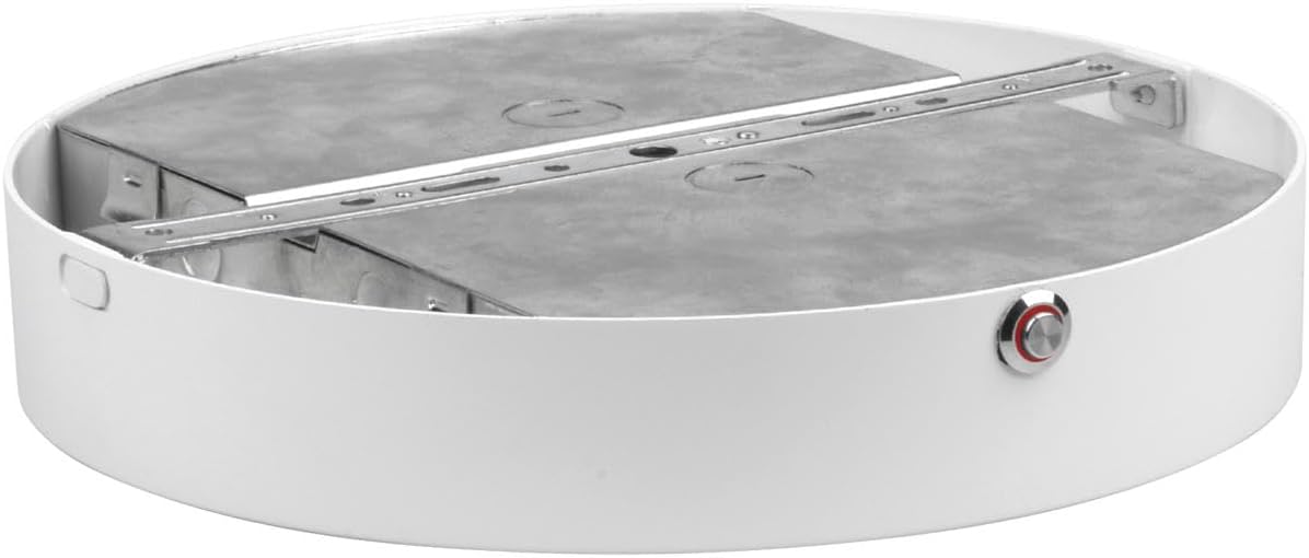 Access Lighting 20850LEDEM-WH/ACR ModPLUS Flush Mount, White