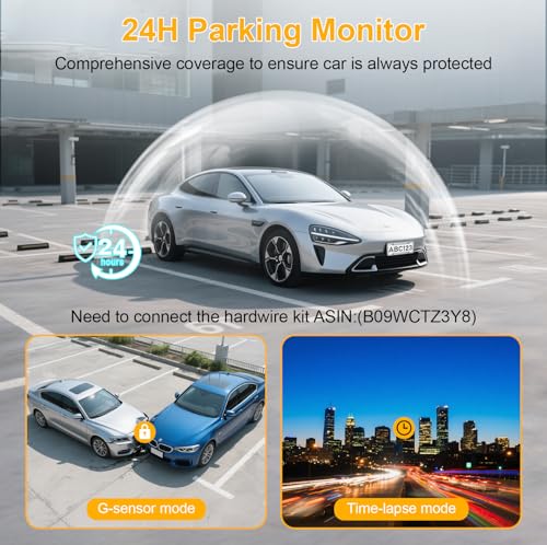 IKFDGB 4K Dual Dash Cam with STARVIS Sensor — view 5
