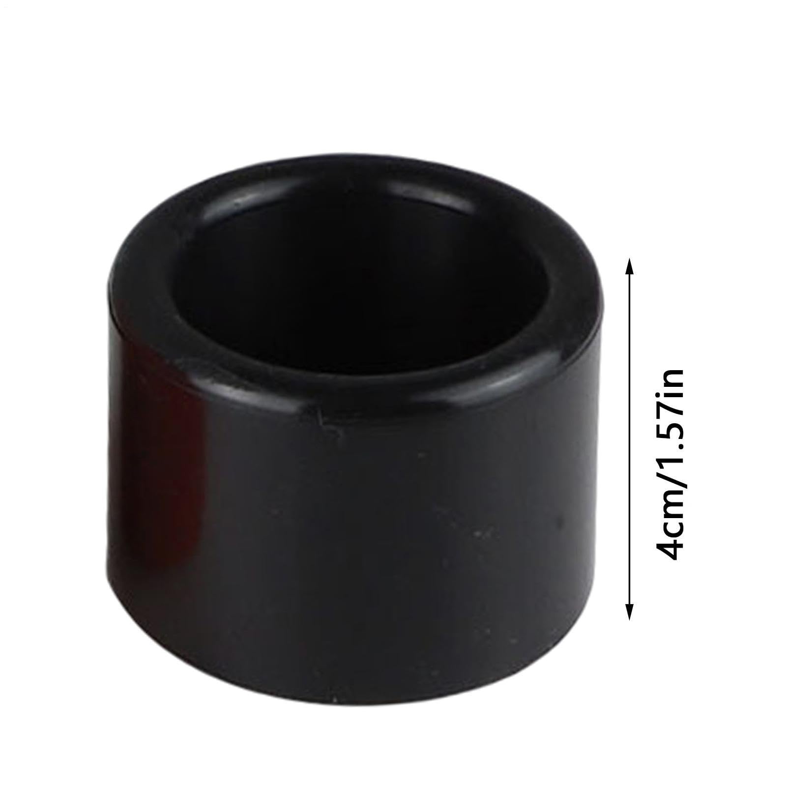 Tapones para tubo de caña de pescar 40 mm silicona cubierta protectora antipolvo