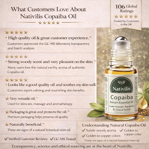 Nativilis Copaiba Aceite Esencial Roll-On 10ml miniatura 5