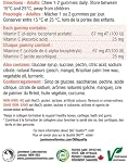 Jamieson Vitamine E 100 UI Gummies Saveur Pêche Mangue, avec 25 mg de Vitamine C. Riche en Antioxydants, Soutient un Métabolisme Sain et Renforce l'Immunité, Sans Gluten, Sans Couleurs, Saveurs ou Conservateurs Artificiels, 70 Comptes