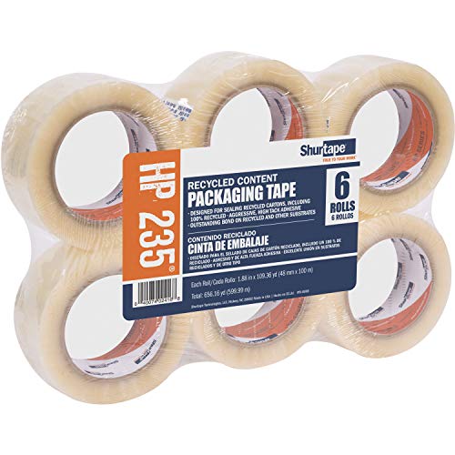 Duck Brand HP 235 Recycled Content Packaging Tape