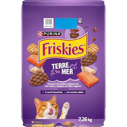 Friskies Surfin' & Turfin' Dry Cat Food - 7.26 kg Bag - Image 3