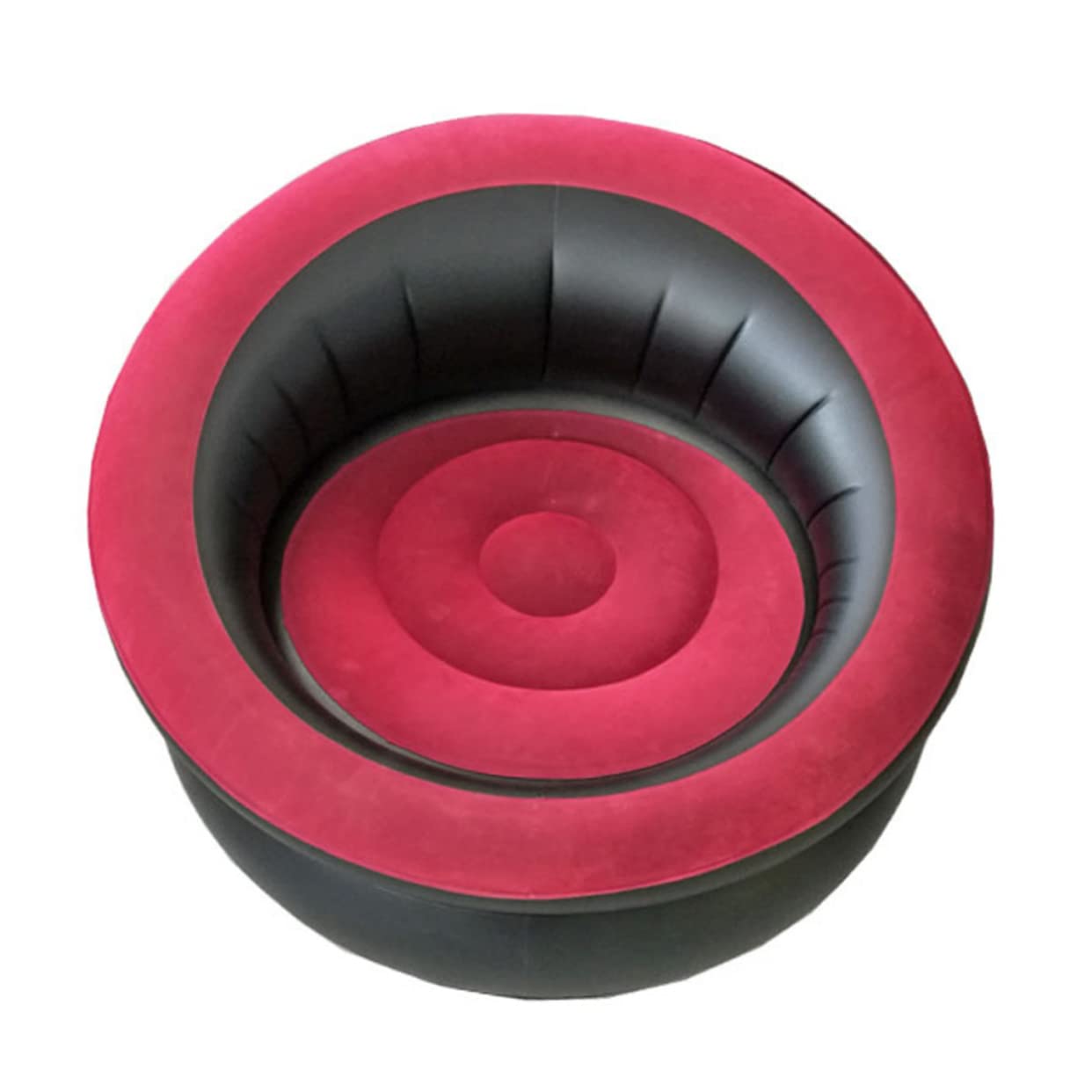Sofá inflable resistente y fácil de transportar con diseño plegable de PVC