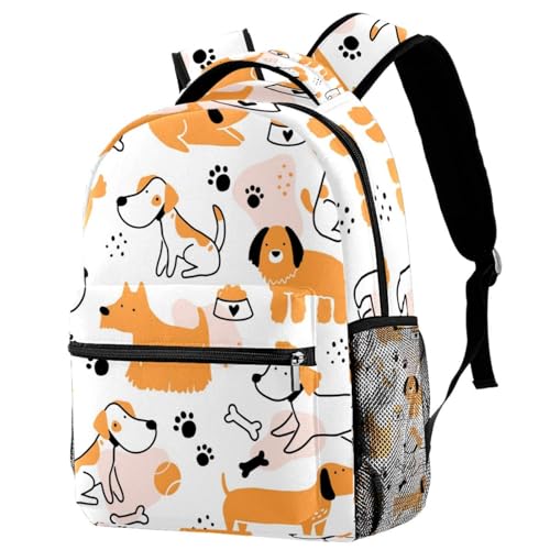 Sac de voyage décontracté et coloré pour filles et garçons passionnés de chiens