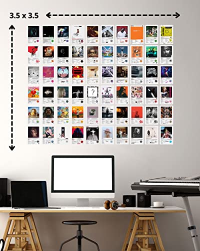 Unique America 100 Pcs | Posters, Album Cover Posters, Wall Collage Kit, Posters For Room, Music Posters, Rapper Posters, Wall Posters, Posters For Bedroom 4X6 Inches 80 Print + 20 Stickers #TOP4