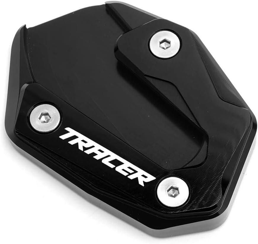 motorcycle Foot Plate Pad For Y&AMAHA Tracer 7 7GT 700 700GT TRACER7 MT-07 FZ-07 2014-2021 2022 Motorcycle Kickstand Extension Foot Side Stand Enlarge Pad