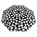 Produktbild OMOTON Regenschirm mit automatischem Knopf, die Farbe wechseln bei Nässe Windfest, kompakte Design, 8 verstärkten Rippen, in Sterne-Form, schwarz