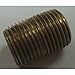 Brass Nipple, 1/2 In Close