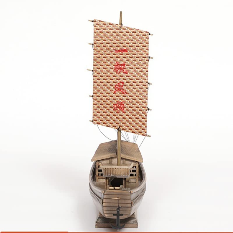 Amazon | For:模型船 対象: 32cm 無垢材彫刻ボートモデル 木製