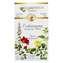 CELEBRATION HERBALS TEA ECHINACEA PURPUREA HERB OG, 24 CT