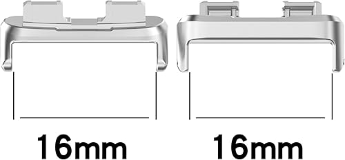 Miniatura 8 de Conectoresorejascierres de reloj diseñados para Huawei Band 8 Smartwatch, adaptador de conexión reemplazable de acero inoxidable Connect 0.630 in