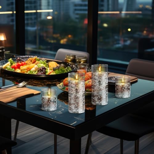 Fumete 40 Pcs Silver Wedding Floating Candles with Pearl Strings, Small Unscented Floating Candles for Centerpieces, Anniversary, Romantic Dinner, Engagement, Spa Bathroom, Home Decoration by Fumete - Image 7