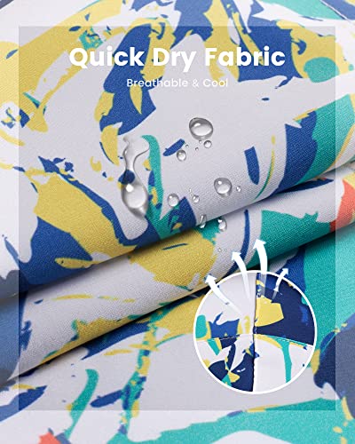 Image of maamgic 2 in 1 Mens Swim Trunks 7 Inch Swim Shorts Swim Suits Board Shorts