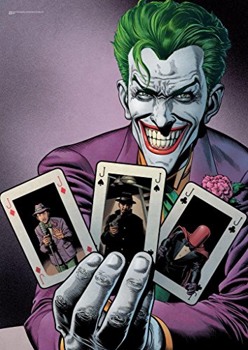 MightyPrint DC Comics – Justice League – Joker Cards – Unique Wall Art – 17†x 24†– NOT Made of Paper – Perfect for Gifting and Collecting MightyPrint DC Comics – Justice League – Joker Cards – Unique Wall Art – 17†x 24†– NOT Made of Paper – Perfect for Gifting and Collecting