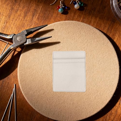 Pochettes plastique transparentes zippées pour protéger vos boucles d'oreilles